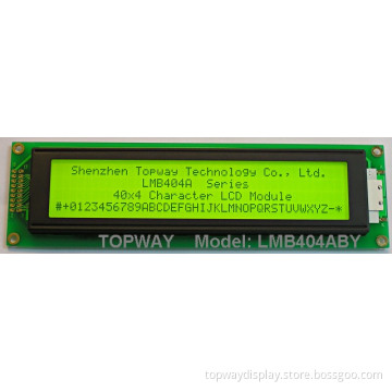 COB LCD 40x4 Character (LMB404ABY)